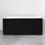 Ванна акриловая Azario LAGO BLANCO BLACK 1700х750х580 пристенная, левосторонняя, в комплекте с сифоном и металлической рамой, белый глянец/черный матовый (AZ-6724-1CLB 17075) — фото №14