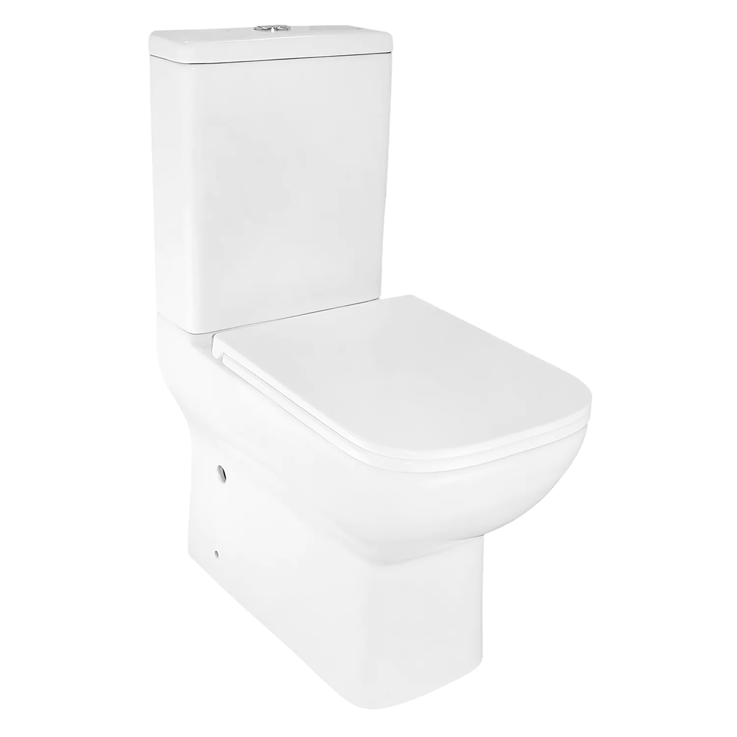 Унитаз-компакт Azario VARO 365х615х805 напольный, безободковый,с быстросъемным сиденьем Микролифт, полипропилен (AZ-2171) — фото №2