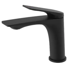 Cмеситель для раковины Azario Lursy керамический картридж, черный матовый (AZ-K1049B)