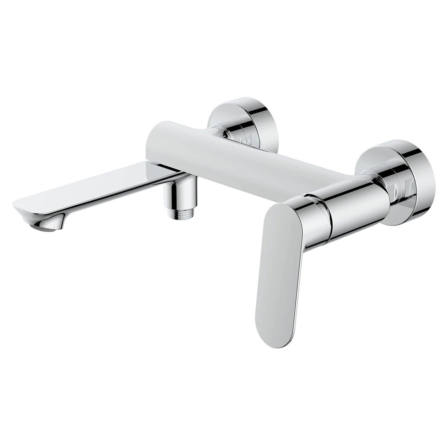 Cмеситель для ванны Azario Alanti с ручным душем, керамический картридж, шланг 150 см, хром (AZ-K3032) — фото №2