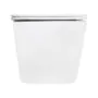 Унитаз подвесной Azario AIRA 340х485х365 безободковый, система смыва «Скрытое Торнадо», с быстросъемным сиденьем «Микролифт» (AZ-5171T-WHT) — фото №4