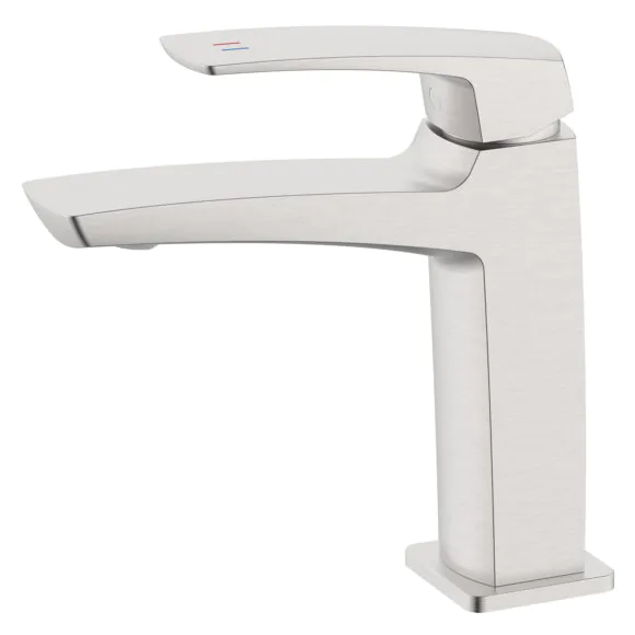 Cмеситель для раковины Azario Conda керамический картридж, сатин (AZ-K1011BN)