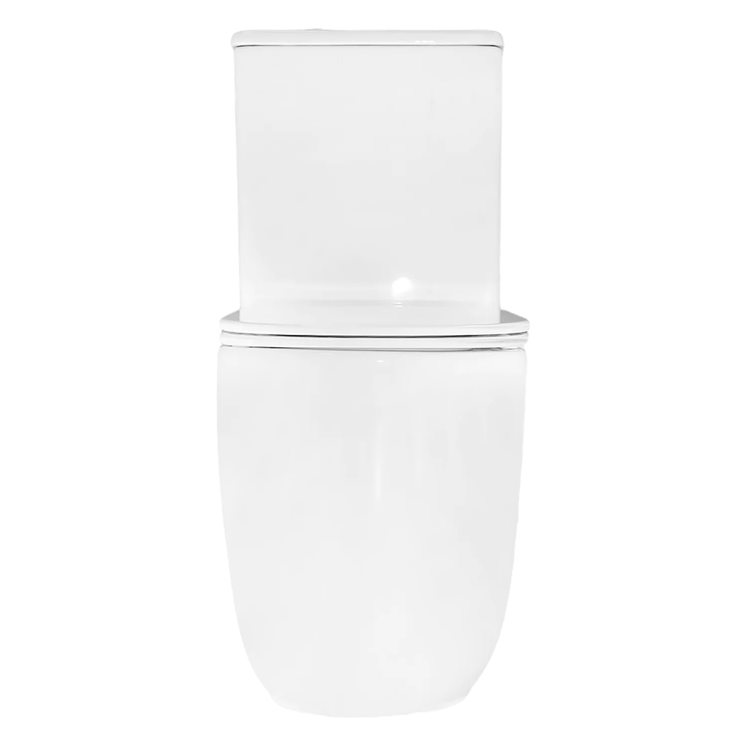 Унитаз-компакт Azario RIANO 355х620х790 напольный, безободковый, слив «Торнадо» с быстросъемным сиденьем «Микролифт» (AZ-1307A) — фото №11