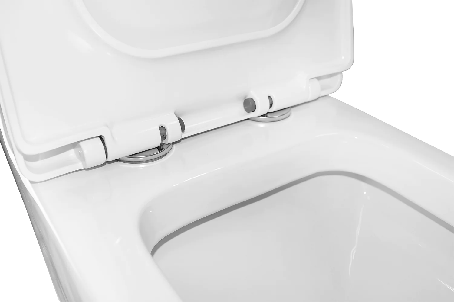 Унитаз-моноблок Azario RAYO 355х685х775 безободковый,с системой смыва Rimless, с быстросъемным сиденьем микролифт (AZ-6385) — фото №10