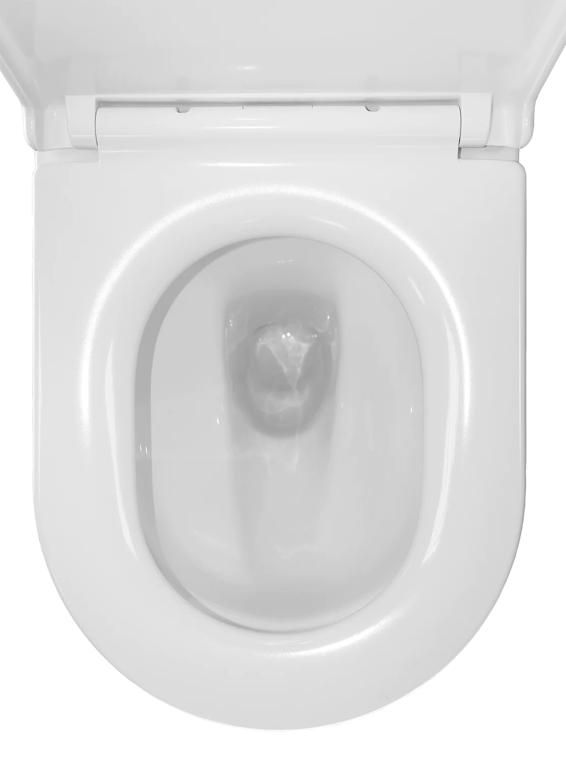 Унитаз-компакт Azario RIANO 355х620х790 напольный, безободковый, слив «Торнадо» с быстросъемным сиденьем «Микролифт» (AZ-1307A) — фото №8