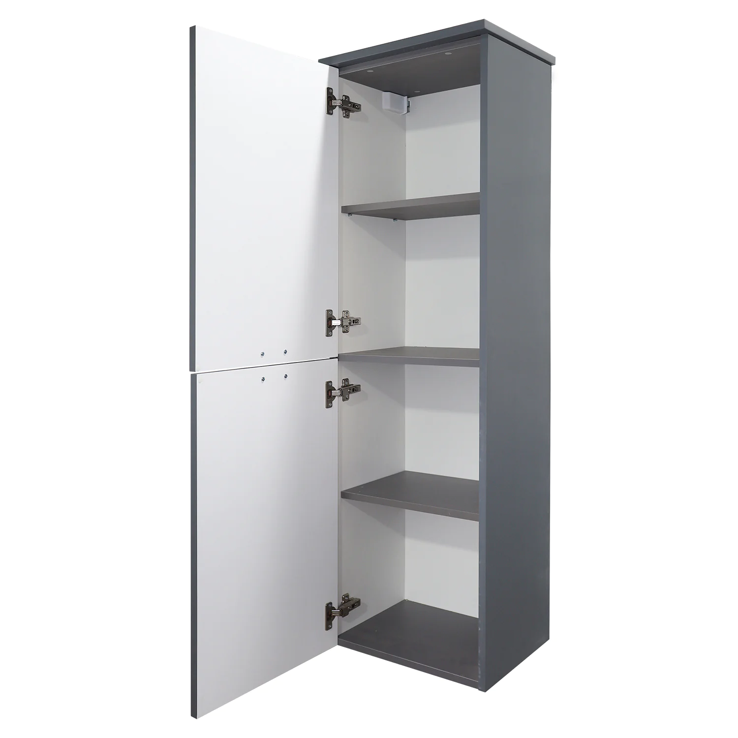 Пенал подвесной Azario ARMARIO 400х330х135 левосторонний, серый матовый (CS00096919) — фото №2