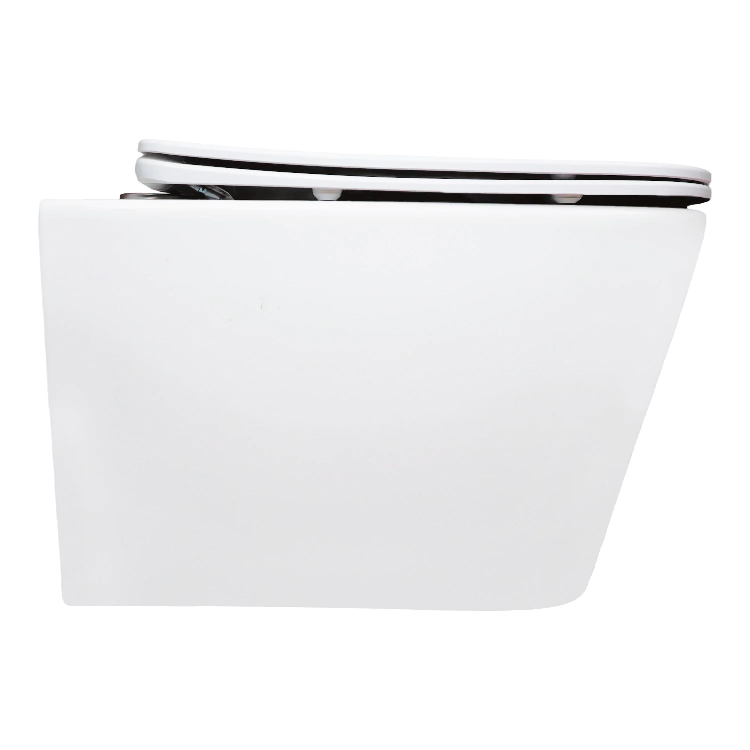 Унитаз подвесной Azario AIRA 340х485х365 безободковый, система смыва «Скрытое Торнадо», с быстросъемным сиденьем «Микролифт» (AZ-5171T-WHT) — фото №10