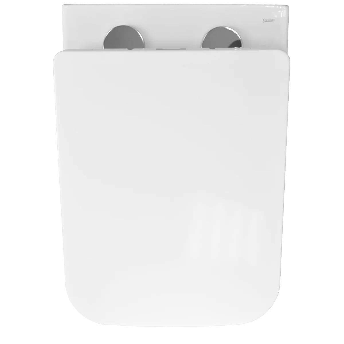 Унитаз подвесной Loranto TALAS 360х520х290 безoбодковый в комплекте с быстросъемным сиденьем микролифт, дюропласт (87268) — фото №12