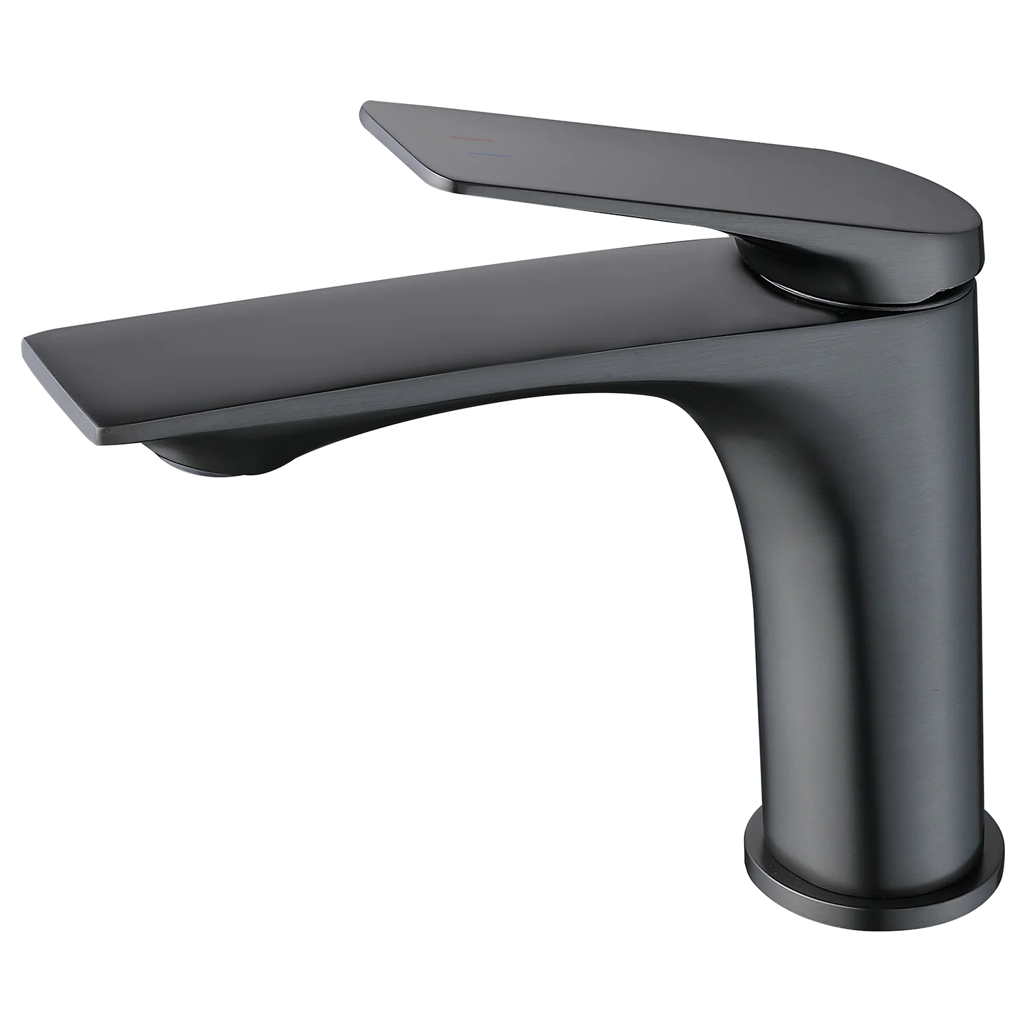 Cмеситель для раковины Azario Lursy керамический картридж, графит (AZ-K1049GR) — фото №1