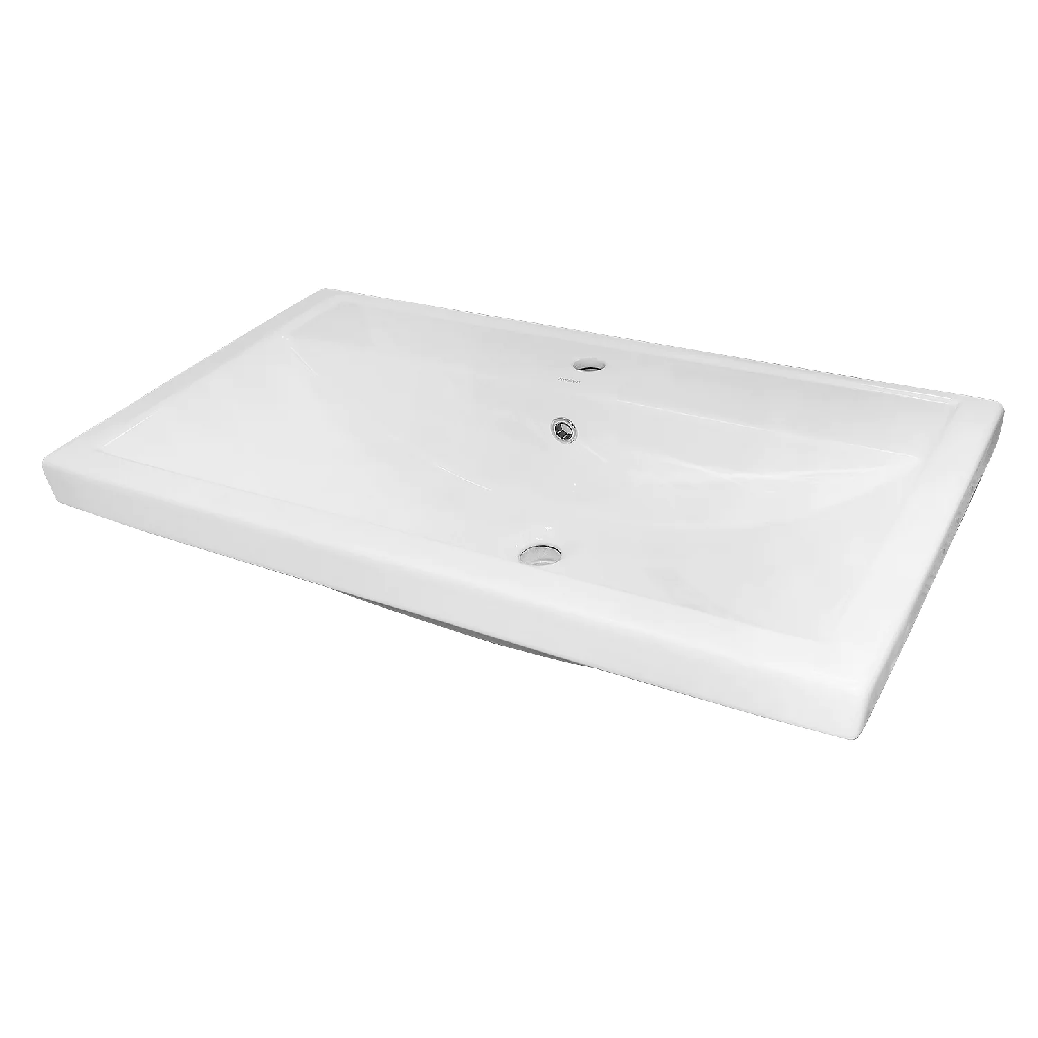 Комплект Тумба Azario KANTRI 80/3Н 800х460х870 напольная, с раковиной Фостер 80, белый глянец (CS00097257) — фото №7