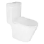 Унитаз-моноблок Azario Prime 373х645х765 напольный, безободковый , с быстросъемным сиденьем «Микролифт» (AZ-1363OP)