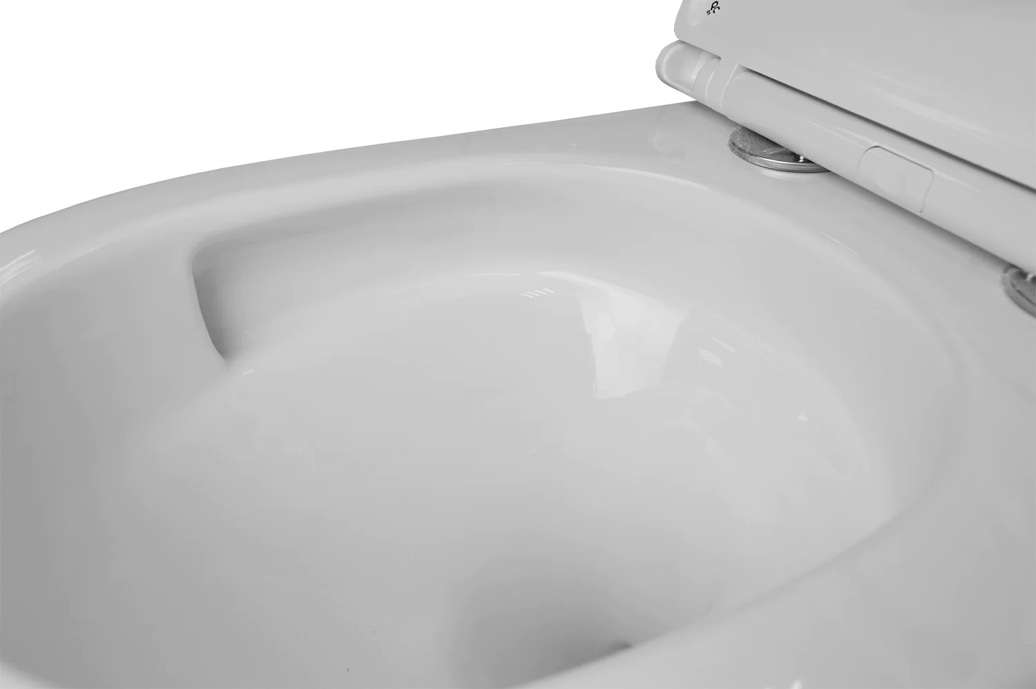 Сет: Инсталляция для подвесного унитаза AZARIO FORTE + подвесной унитаз Azario Grado безободковый, слив «скрытое Торнадо + Кнопка смыва AZARIO FORTE хром глянцевый (AZ-100-100F+AZ-0046-UQ3+AZ-100-002F) — фото №10