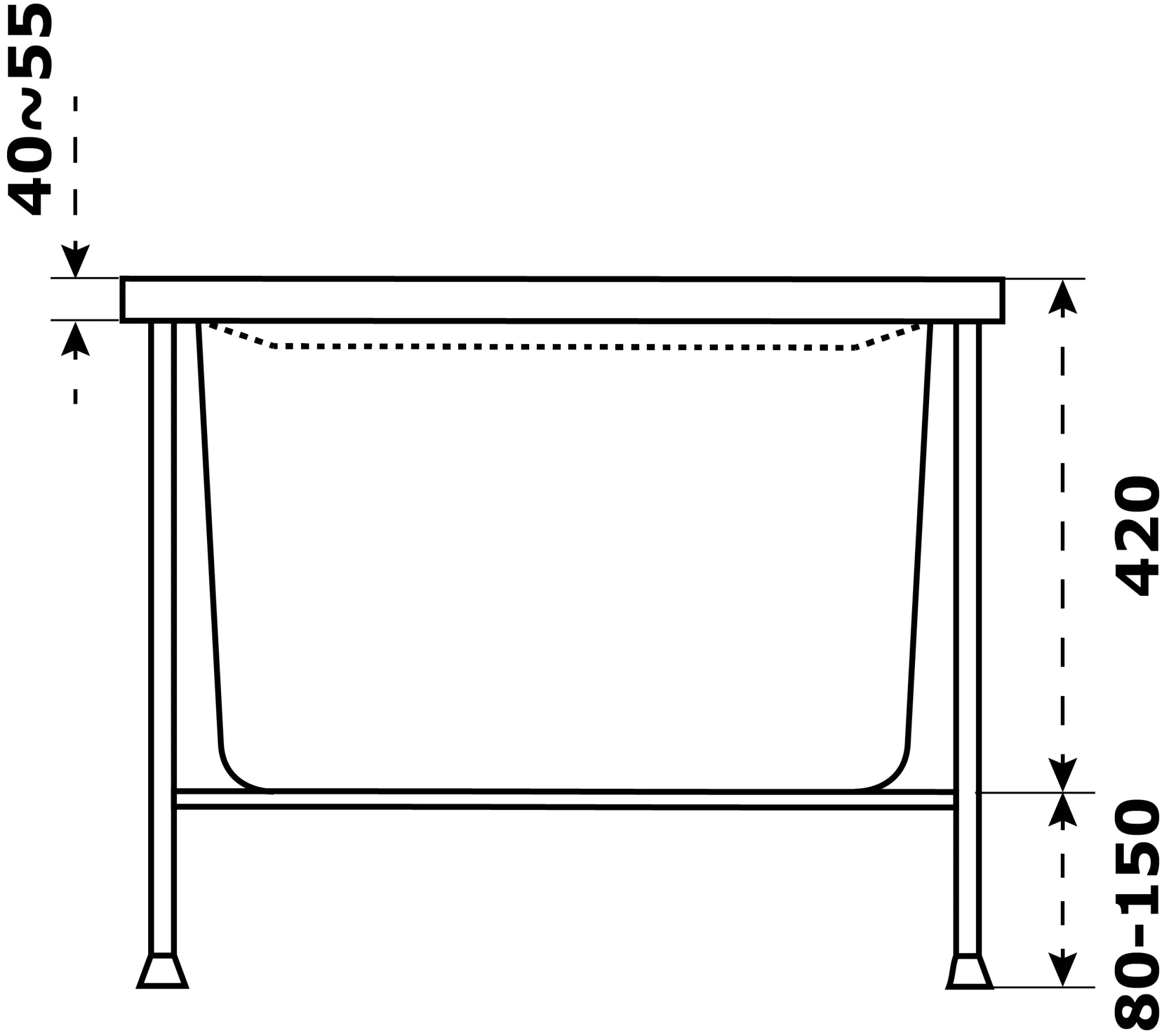 Ванна акриловая AZARIO Бали 180х80 (БАВ0005) — фото №3