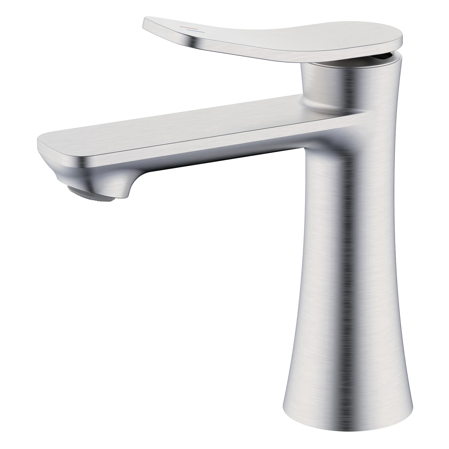 Cмеситель для раковины Azario Escaro керамический картридж, сатин (AZ-K1074BN) — фото №1