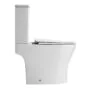 Унитаз-компакт Azario Reina 630х360х815 напольный, безободковый, слив «Скрытое Торнадо», с быстросъемным сиденьем «Микролифт» (AZ-2785T) — фото №9