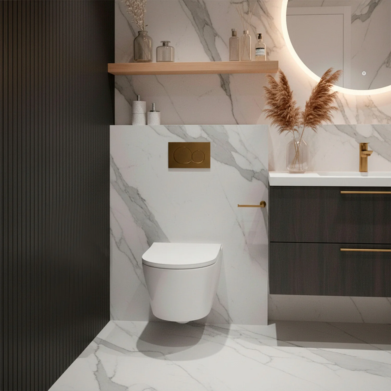 Унитаз подвесной Azario Velo 490х360х360 безободковый, система смыва «Скрытое Торнадо», с быстросъемным сиденьем «Микролифт» (AZ-1273WHD) — фото №10