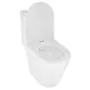 Унитаз-моноблок Azario Prime 373х645х765 напольный, безободковый , с быстросъемным сиденьем «Микролифт» (AZ-1363OP) — фото №3