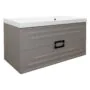 Комплект Тумба Azario ARMARIO 100/2 1000х450х585 подвесная, с раковиной CLASSIK 100, кашемир (CS00096973)
