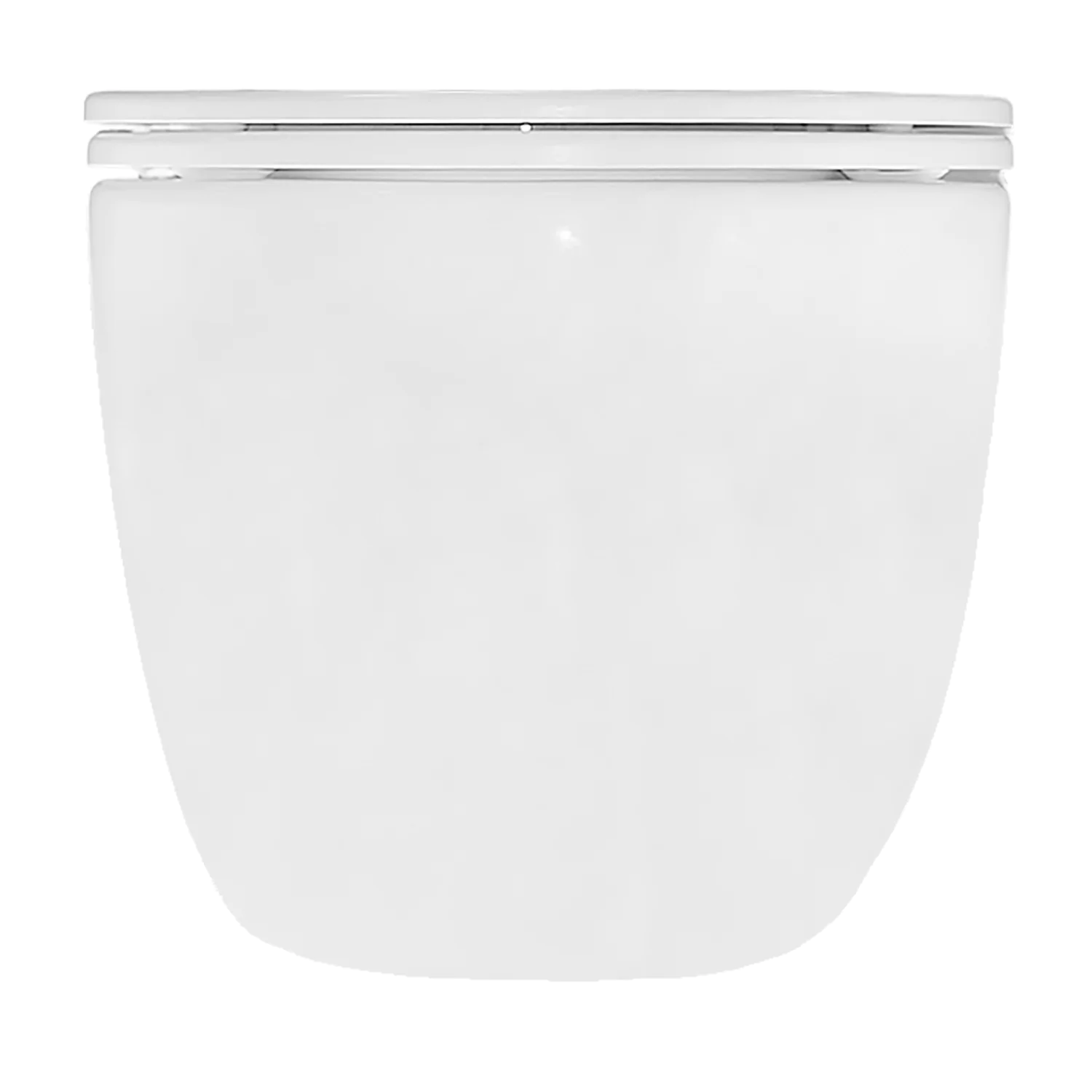 Унитаз подвесной Azario TERSO 495x360x370 безободковый, слив «Скрытое Торнадо» с быстросъемным сиденьем «Микролифт» (AZ-092E-UQ3) — фото №11