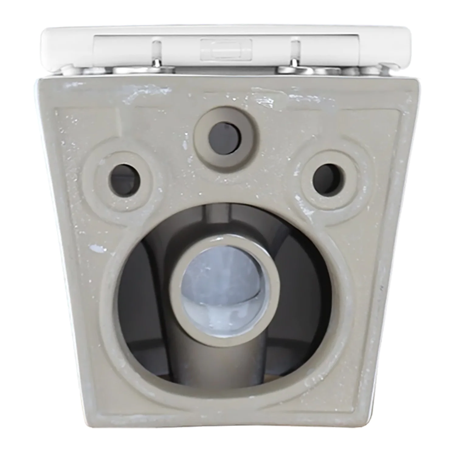 Унитаз подвесной Azario BONELLE 345х490х350 безободковый, смыв «Торнадо», с быстросъемным сиденьем микролифт (AZ-2801E) — фото №13