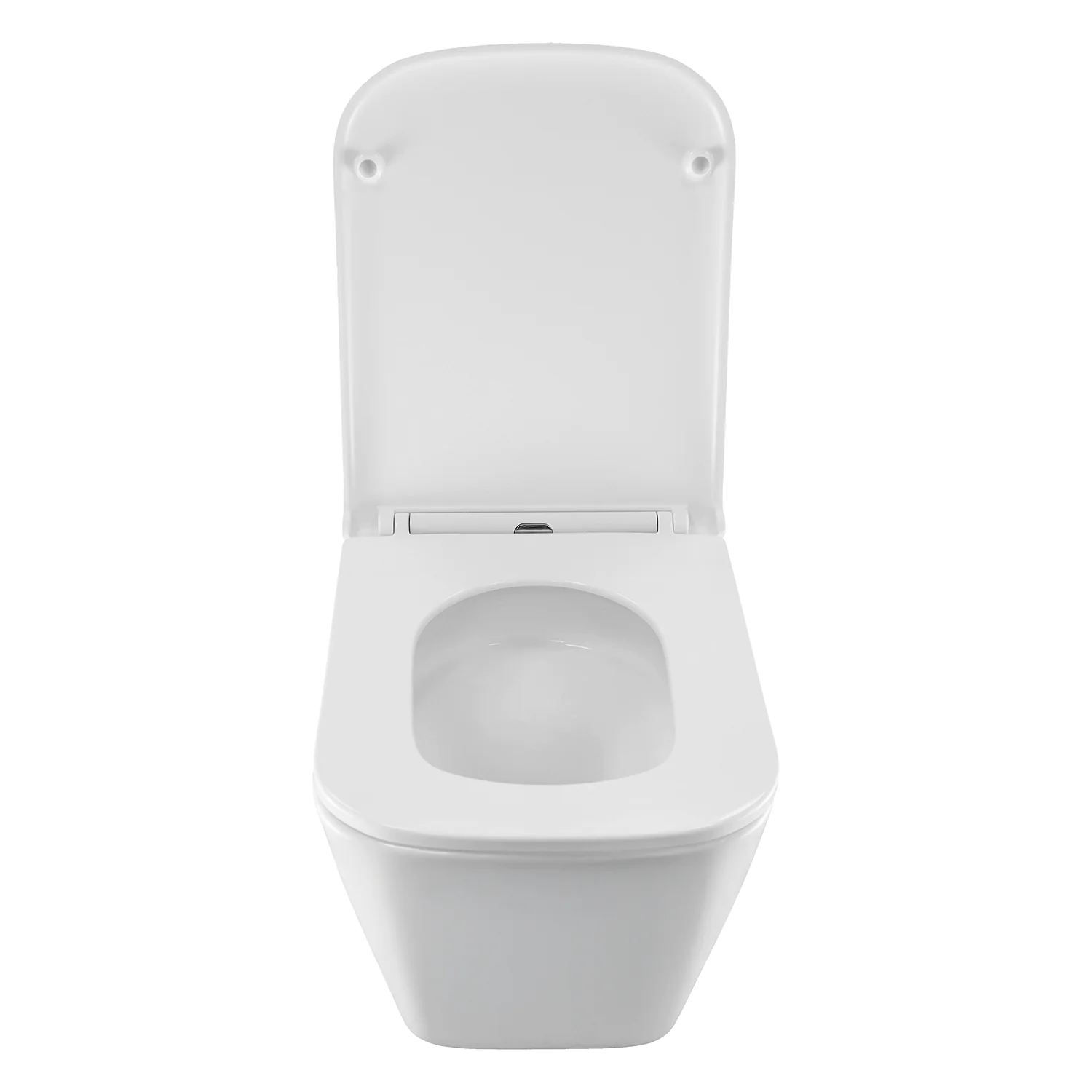 Унитаз подвесной Azario PRO 340х490х350 безободковый, слив «скрытое Торнадо», в комплекте с быстросъемным сидением микролифт (PRO-002 UQ3) — фото №3