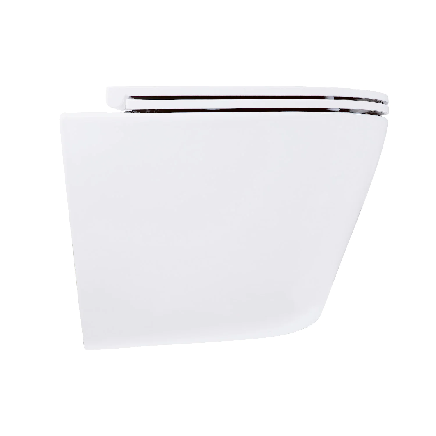 Унитаз подвесной Azario BLISS 360х485х365 безободковый, система смыва «Скрытое Торнадо», с быстросъемным сиденьем «Микролифт» (AZ-5179T-WHT) — фото №6