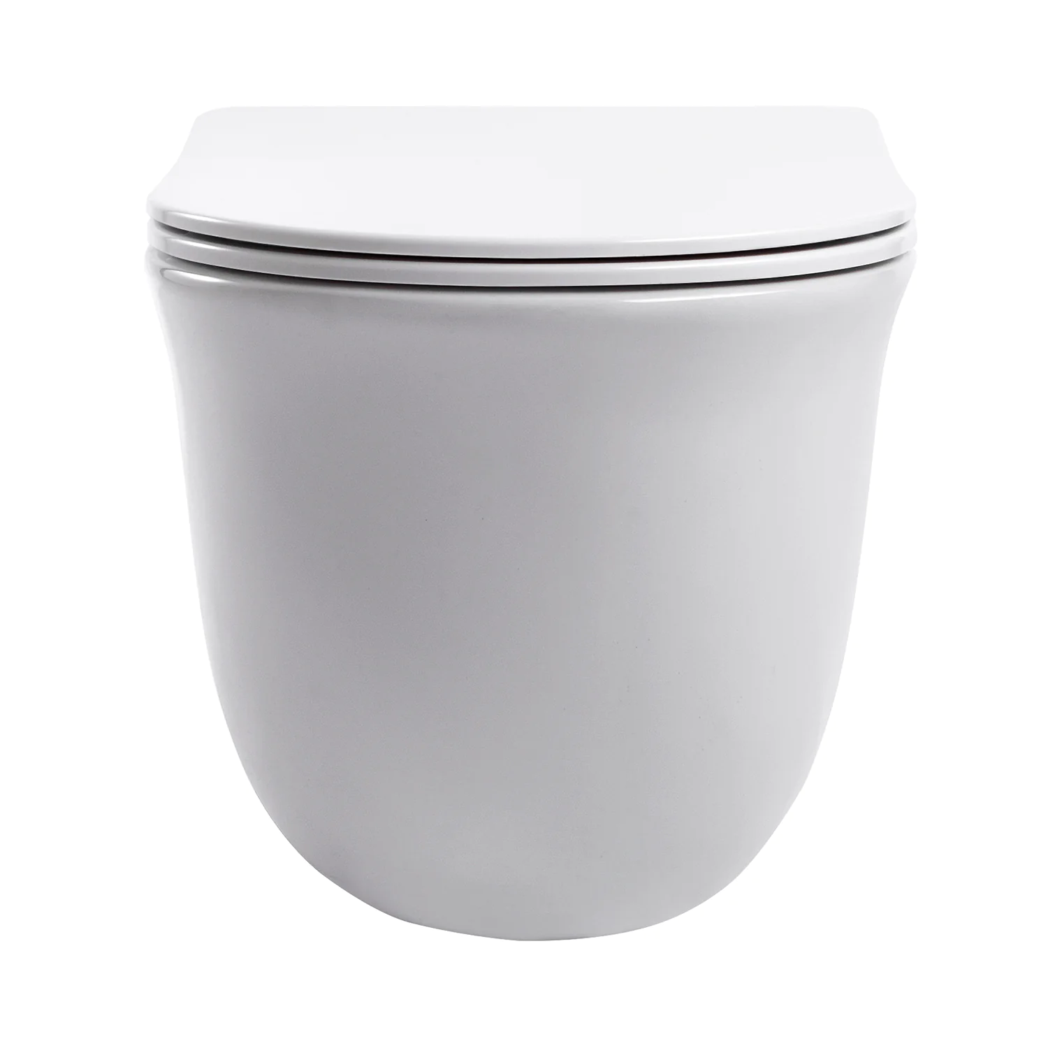 Унитаз подвесной Azario LISTA 490х365х340 безободковый, система смыва «Скрытое Торнадо», с быстросъемным сиденьем «Микролифт» (AZ-1177T) — фото №9