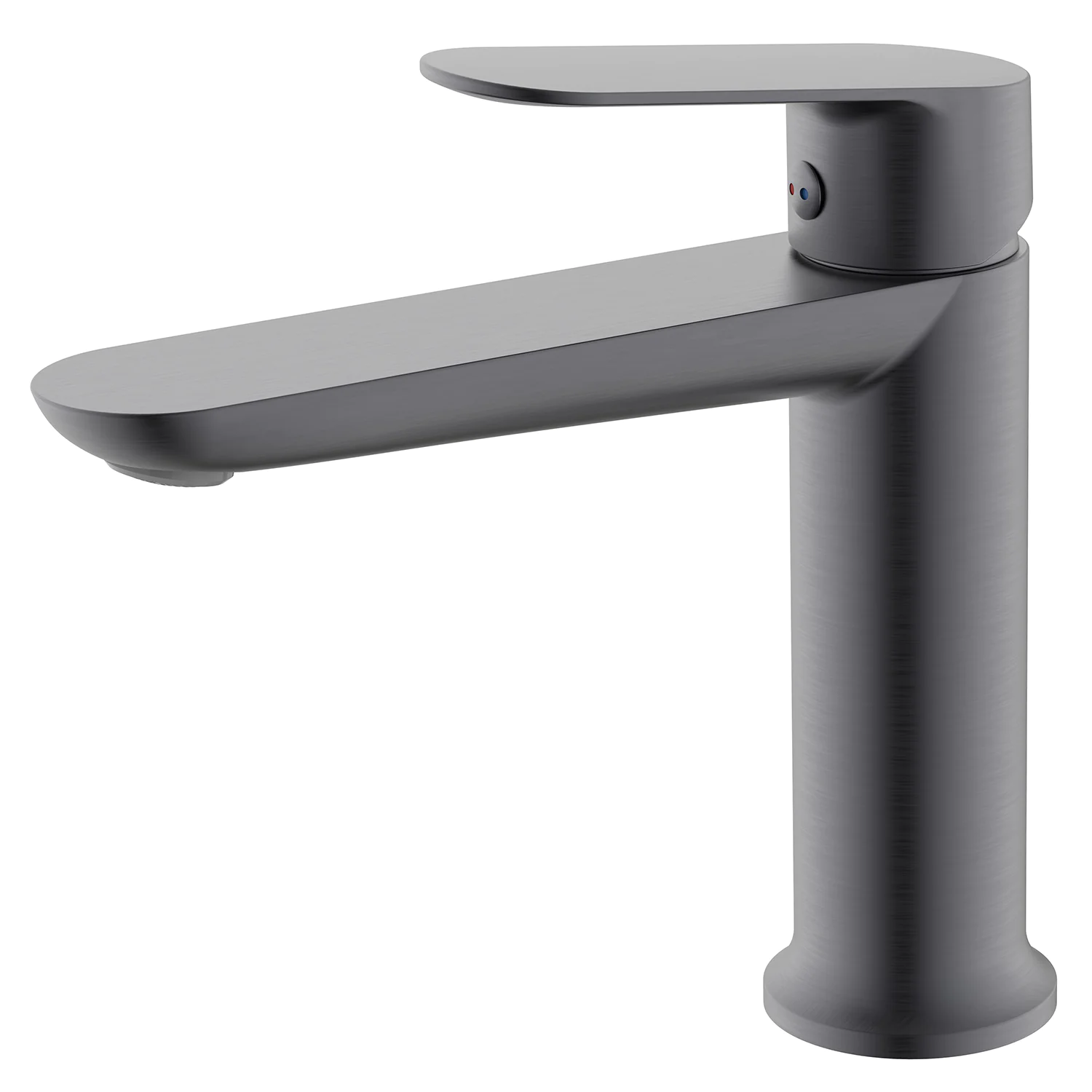 Cмеситель для раковины Azario Alanti керамический картридж, графит (AZ-K1032GR) — фото №1