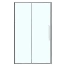 Душевая дверь Azario SHANGHAI 1100х1950 раздвижная, прозрачное стекло 6 мм, профиль матовый графит (AZ-Y43-110-MGR-CL)