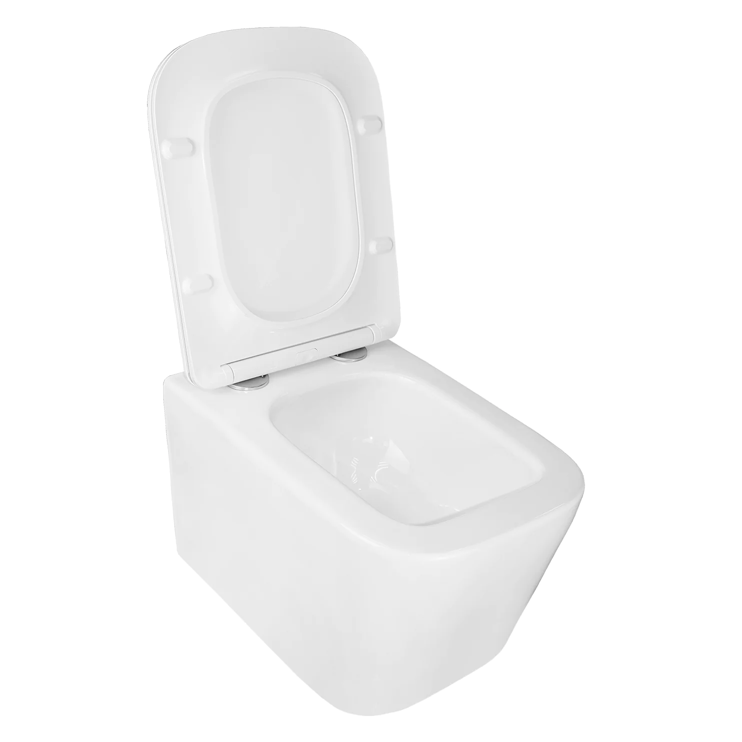 Сет: Инсталляция для подвесного унитаза AZARIO FORTE 3/6л.+ подвесной унитаз Loranto DELPHI, с системой смыва Tornado, сиденье микролифт (AZ-100-100F+91343) — фото №9