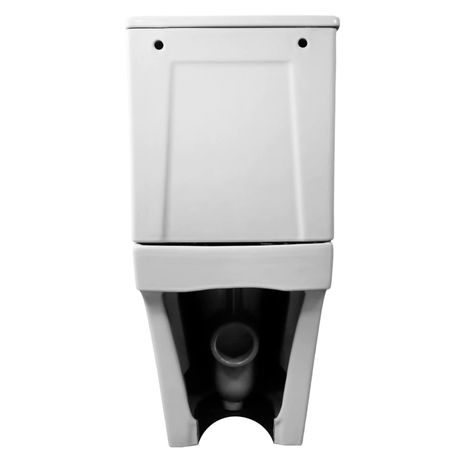 Унитаз-компакт Azario LEVITA 630х385х815 напольный, безободковый, система смыва «Скрытое Торнадо», с быстросъемным сиденьем «Микролифт» ( AZ-2903T) — фото №12