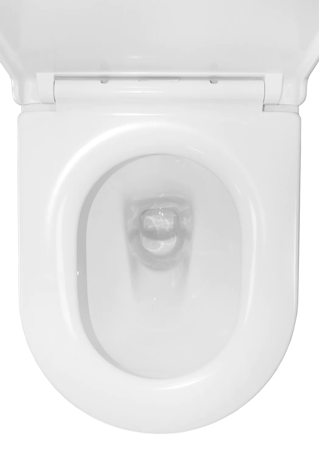 Унитаз-компакт Azario LANDER 350х630х795 напольный, безободковый, слив «Торнадо» с быстросъемным сиденьем «Микролифт» (AZ-1257A) — фото №8