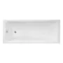 Ванна акриловая Azario CLARIS 170х70 пристенная, прямоугольная, в комплекте с сифоном (AZ-1004) — фото №2