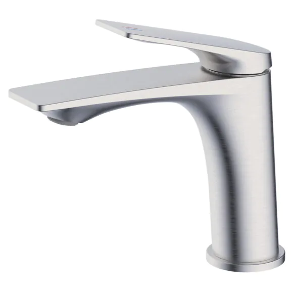 Cмеситель для раковины Azario Lursy керамический картридж, сатин (AZ-K1049BN)