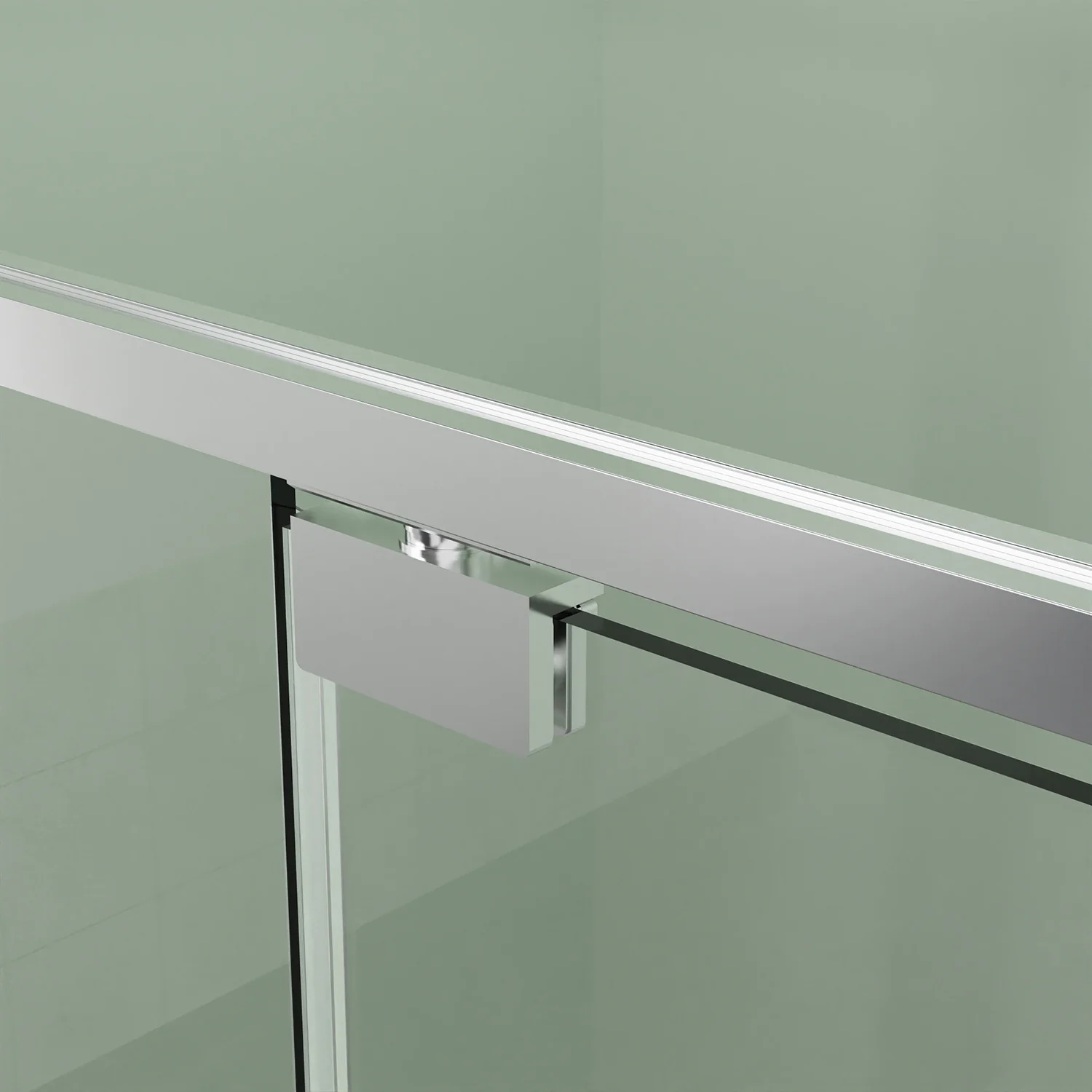 Душевое ограждение Azario MALE 1200х800х1950 прозрачное стекло 6 мм, профиль графит матовый (AZ-J50-12080-MGR-CL) — фото №6