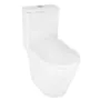 Унитаз-моноблок Azario Prime 373х645х765 напольный, безободковый , с быстросъемным сиденьем «Микролифт» (AZ-1363OP) — фото №2