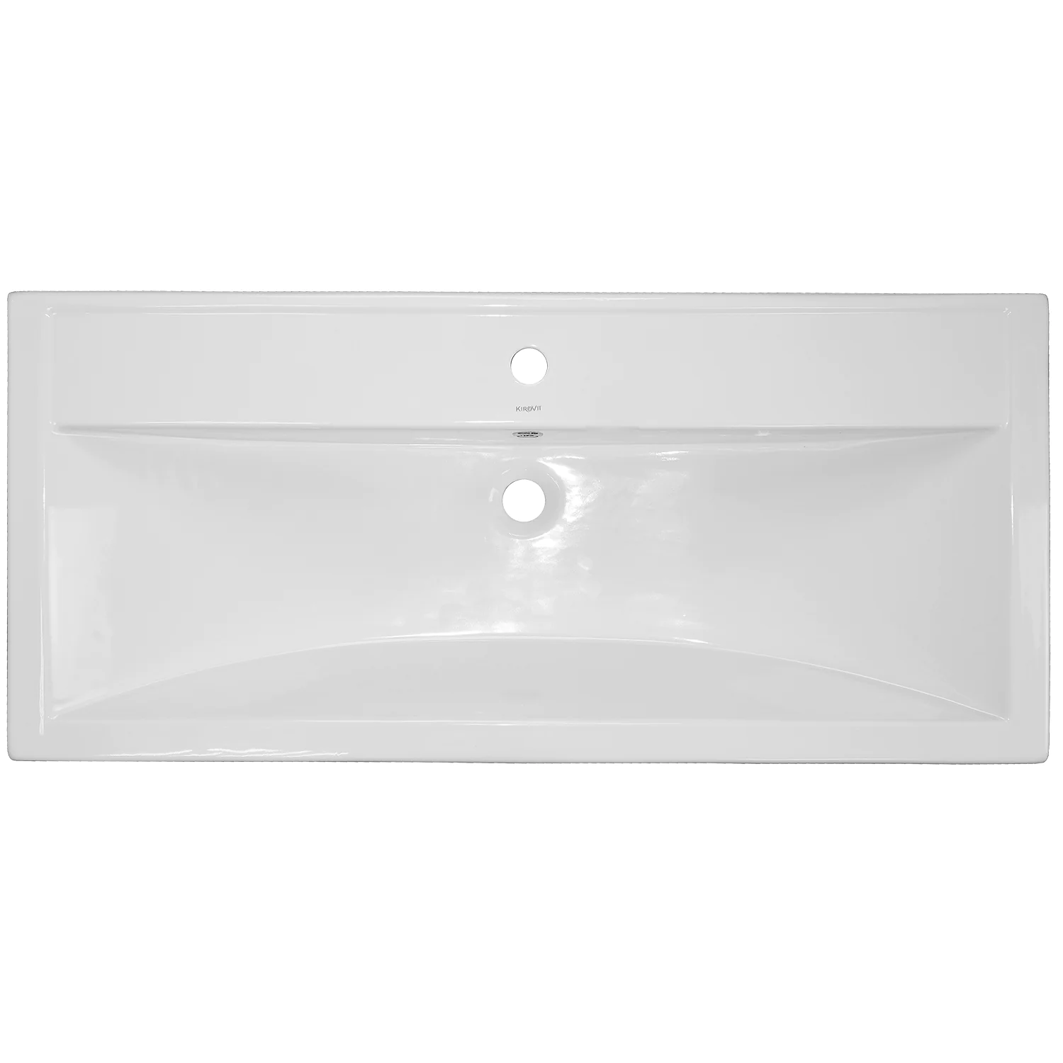 Комплект Тумба Azario KANTRI 100 3ДВ 1005х455х870 напольная, с раковиной Фостер 100, белый глянец (CS00097260) — фото №6