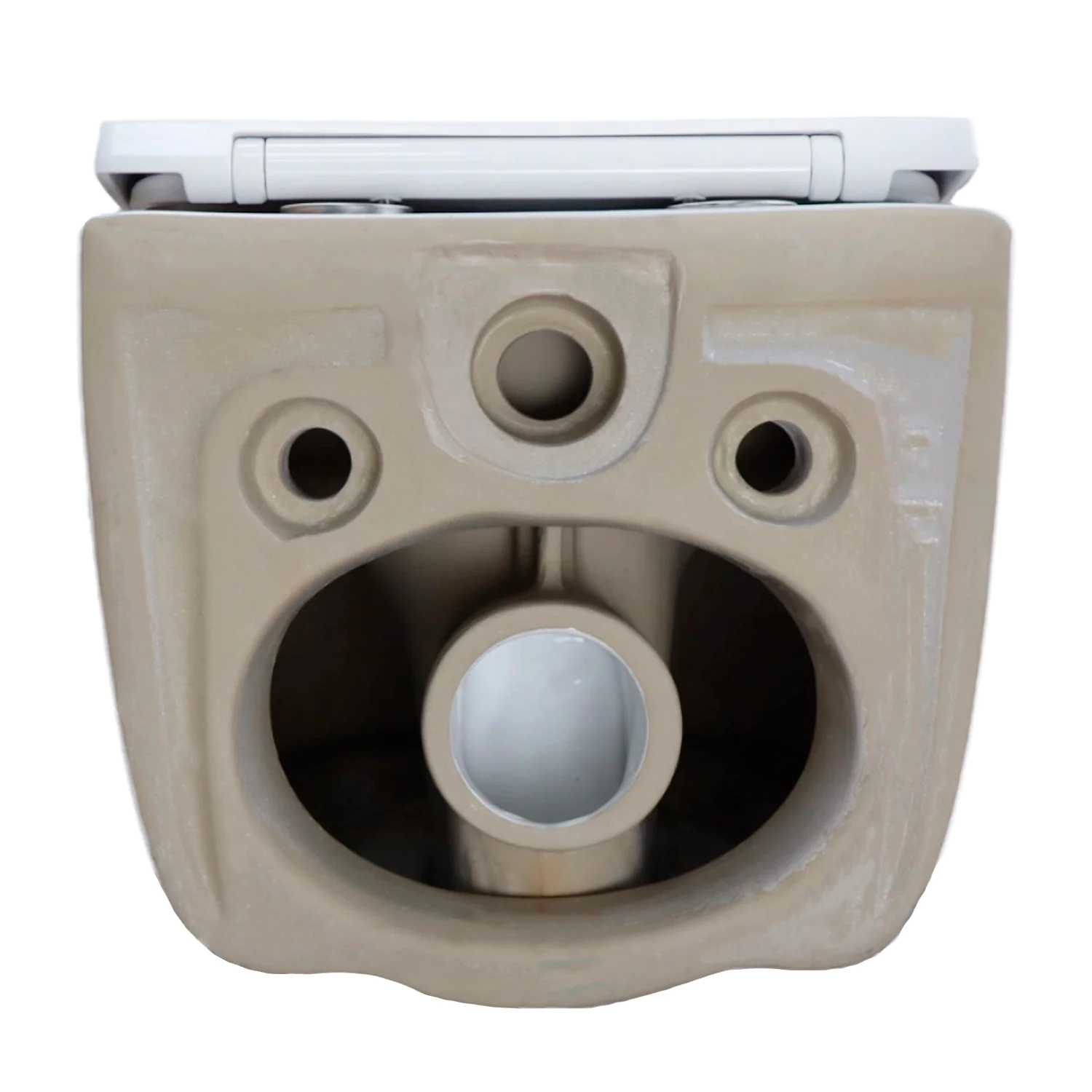 Унитаз подвесной Azario Rime 490х360х360 безободковый, система смыва «Скрытое Торнадо», в комплекте с быстросъемным сиденьем «Микролифт» (AZ-1683WHD) — фото №8