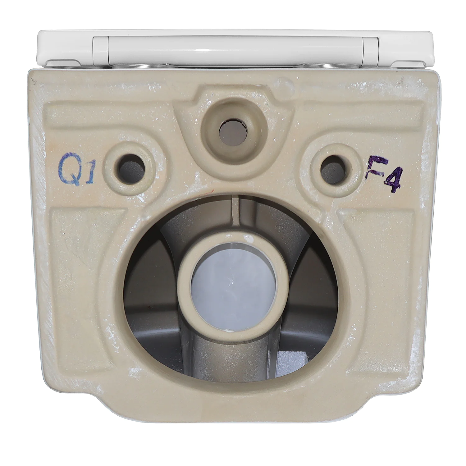 Унитаз подвесной Azario LUZIO 365х495х360 безободковый, рельефный, слив «Скрытое Торнадо», с быстросъемным сиденьем «Микролифт» (AZ-098-UQ) — фото №13