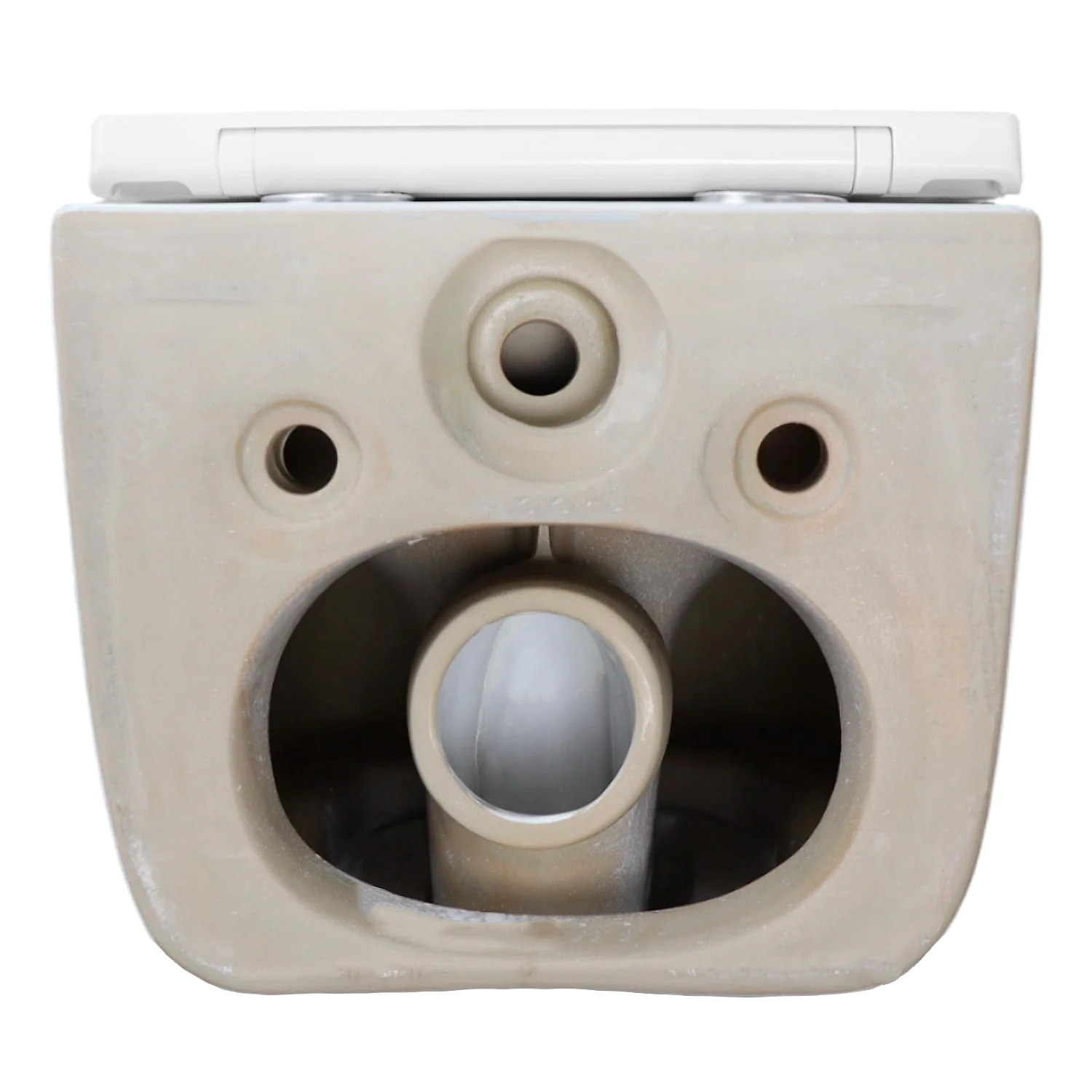 Унитаз подвесной Azario SERENATA 360х485х35 безободковый, система смыва «Скрытое Торнадо», с быстросъемным сиденьем «Микролифт» (AZ-5101T-WHT) — фото №9