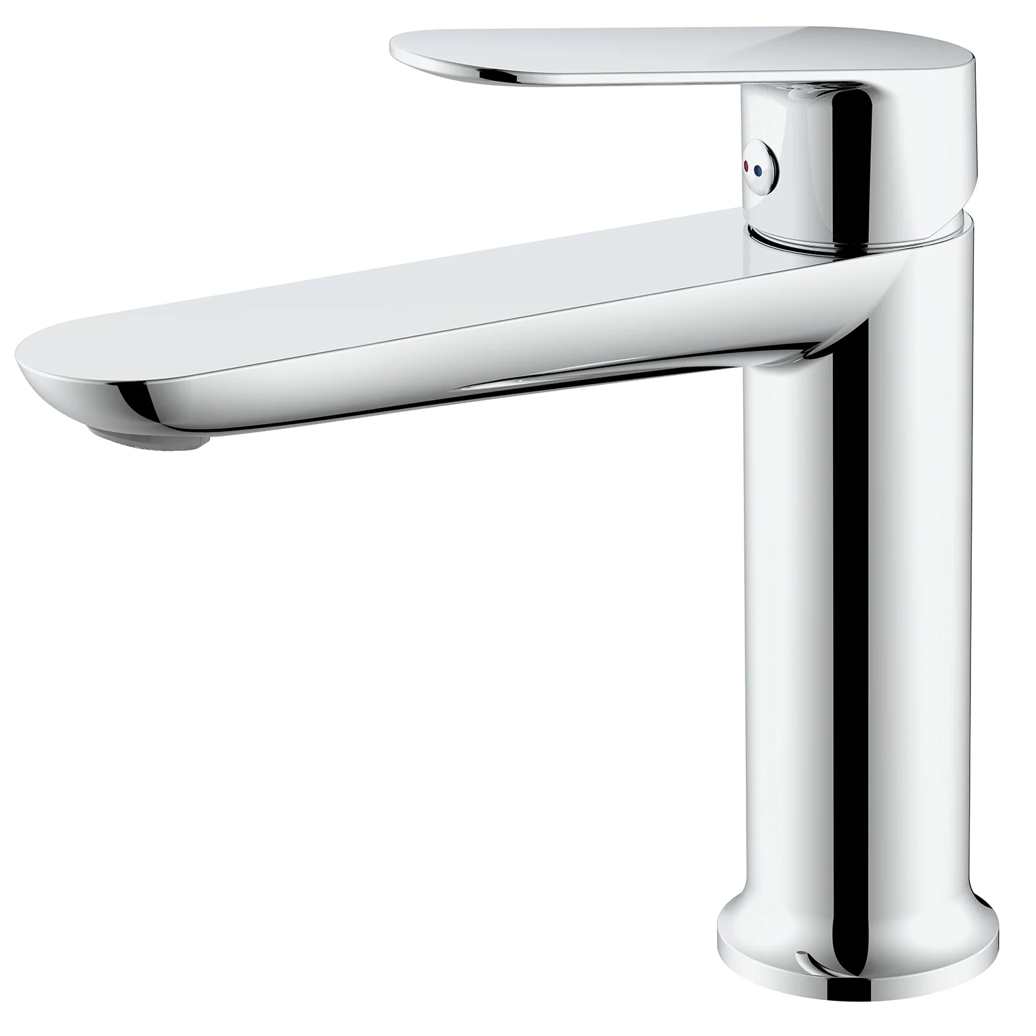 Cмеситель для раковины Azario Alanti керамический картридж, хром (AZ-K1032) — фото №1