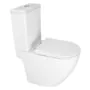Унитаз-компакт Azario LEVITA 630х385х815 напольный, безободковый, система смыва «Скрытое Торнадо», с быстросъемным сиденьем «Микролифт» ( AZ-2903T) — фото №2