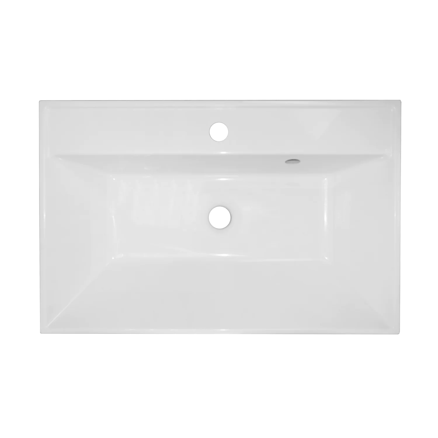 Комплект Тумба Azario ARMARIO 70/2 700х450х585 подвесная, с раковиной CLASSIK 70, серый матовый (CS00096963) — фото №5