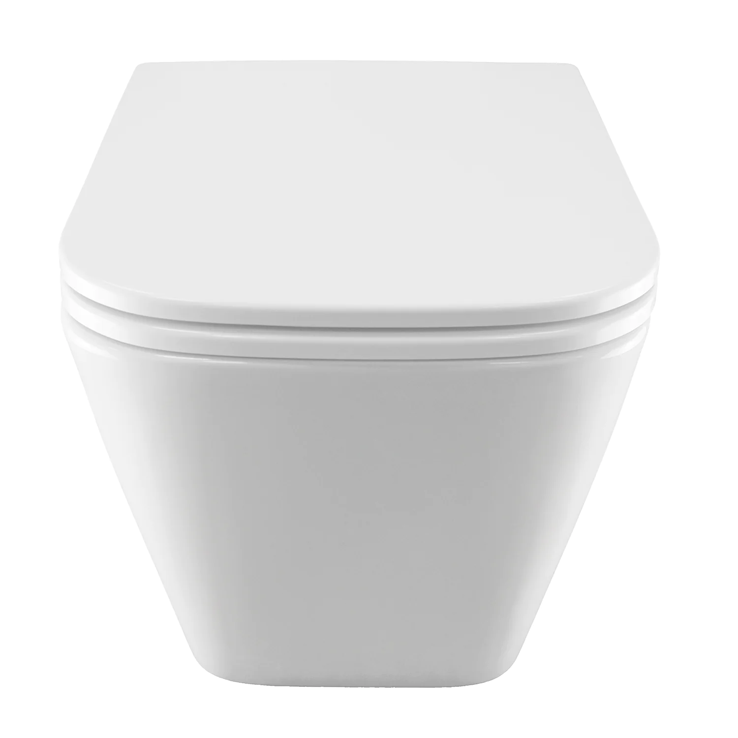 Унитаз подвесной Azario PRO 340х490х350 безободковый, слив «скрытое Торнадо», в комплекте с быстросъемным сидением микролифт (PRO-002 UQ3) — фото №2