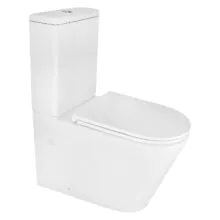 Унитаз-компакт Azario MIZEN 360х660х800 напольный, безободковый, смыв «Скрытое Торнадо», с быстросъемным сиденьем «Микролифт» (AZ-8300)