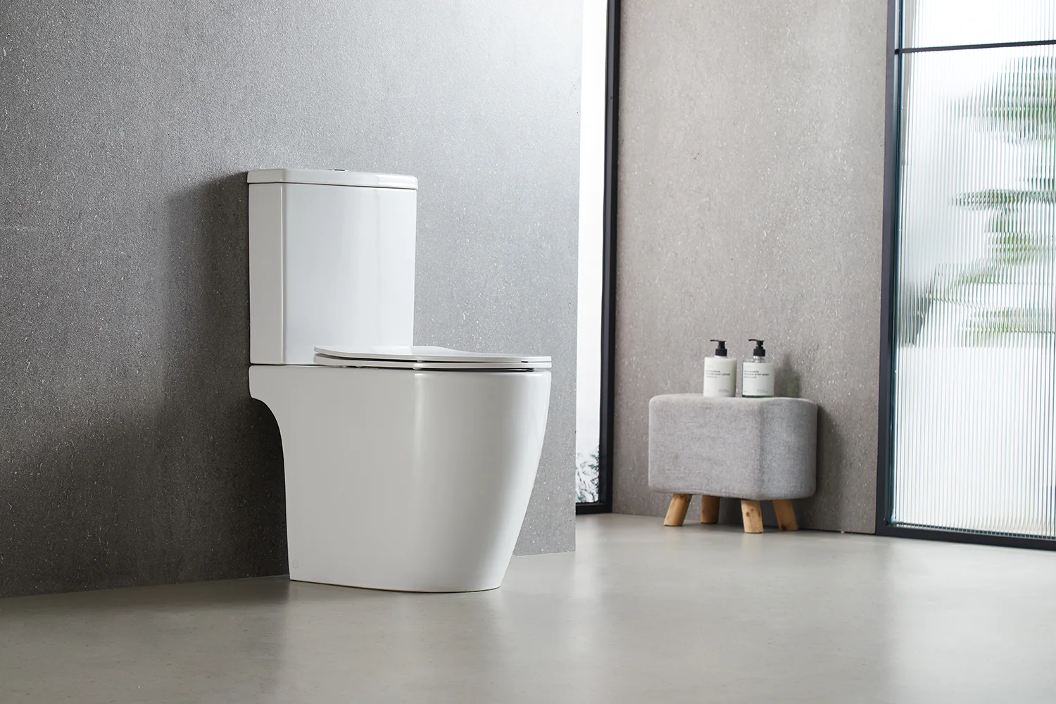 Унитаз-компакт Azario LEO TORNADO FLUSHING 360х595х820 напольный, безободковый, слив «Торнадо», в комплекте с быстросъемным сиденьем микролифт (AZ-1253CT) — фото №12