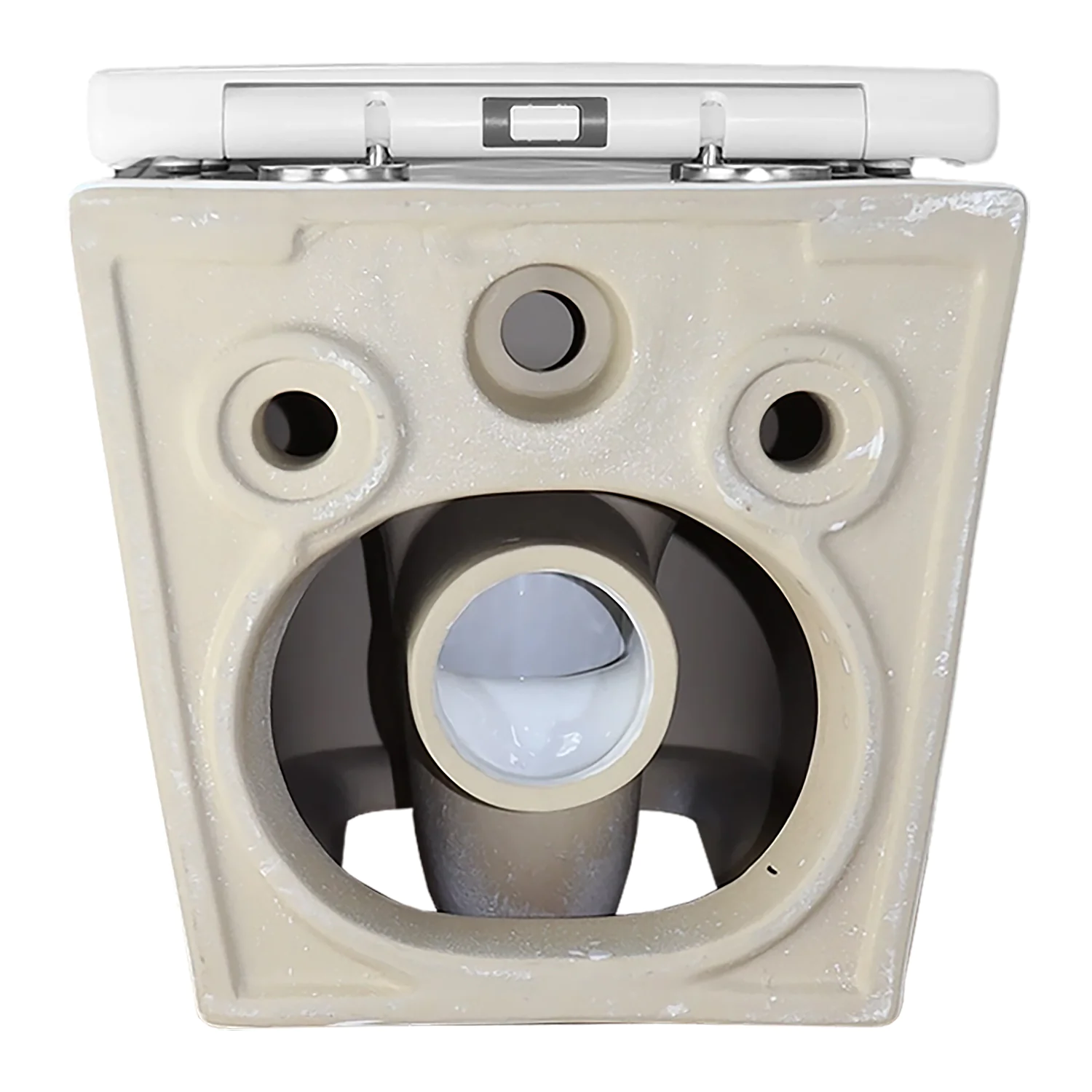 Унитаз подвесной Azario ESCONDA 345х490х350 безободковый, смыв «Скрытое Торнадо», с быстросъемным сиденьем микролифт (AZ-2805E) — фото №13