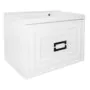 Комплект Тумба Azario ARMARIO 70/2 700х450х585 подвесная, с раковиной CLASSIK 70, белый глянцевый (CS00096970)