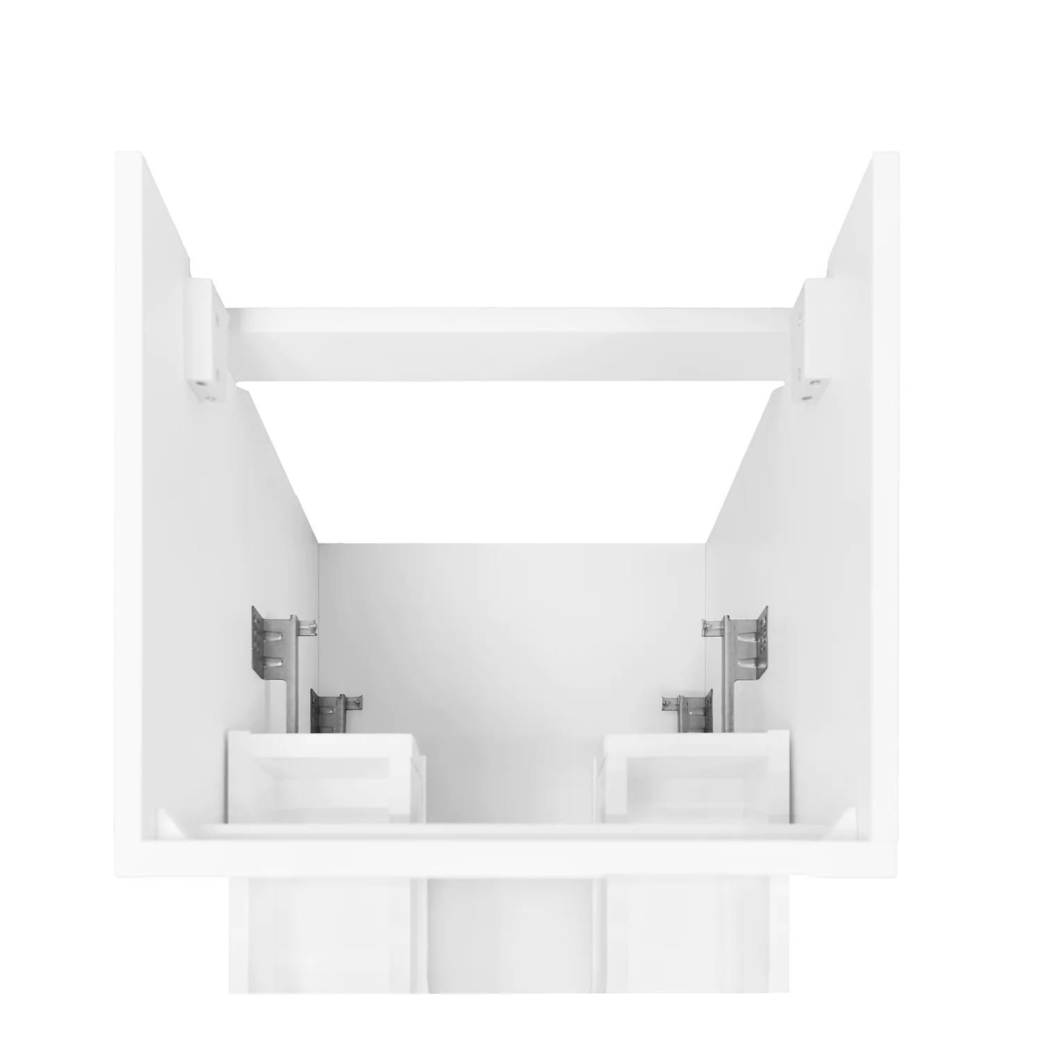 Комплект Тумба Azario KANTRI 50/2 500х400х650 подвесная, с раковиной Фостер 50, белый глянец (CS00097246) — фото №5