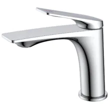 Cмеситель для раковины Azario Lursy керамический картридж, хром (AZ-K1049)